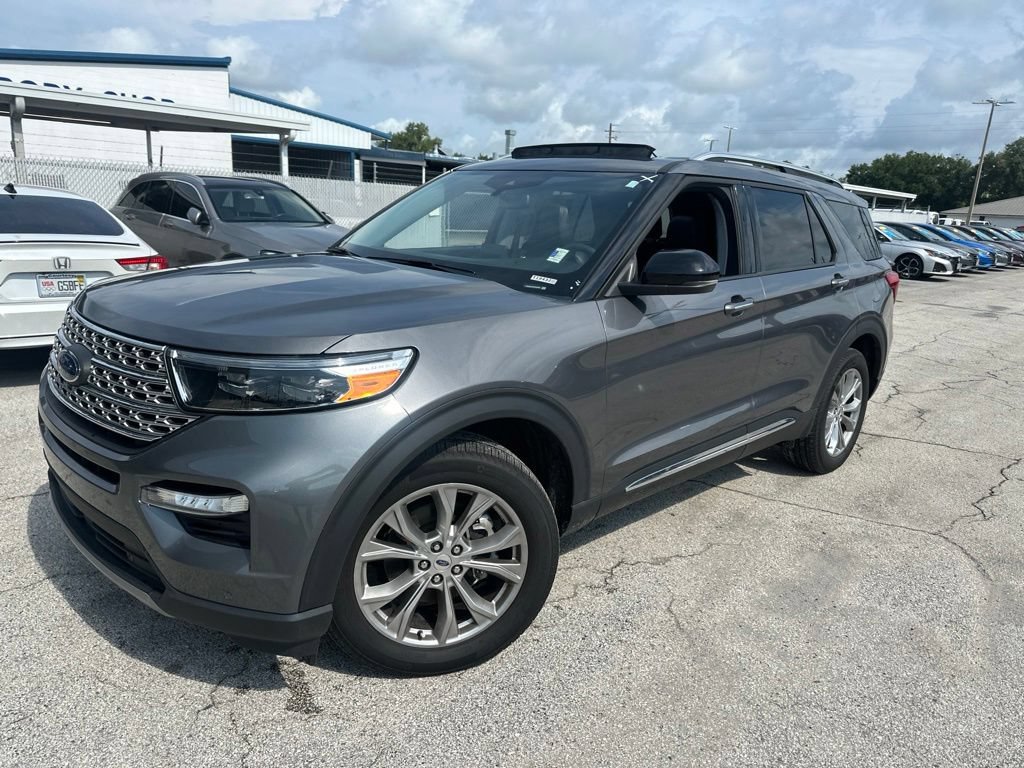 Certified 2023 Ford Explorer Limited w/ Limited Technology Package AWD/4WD image 2