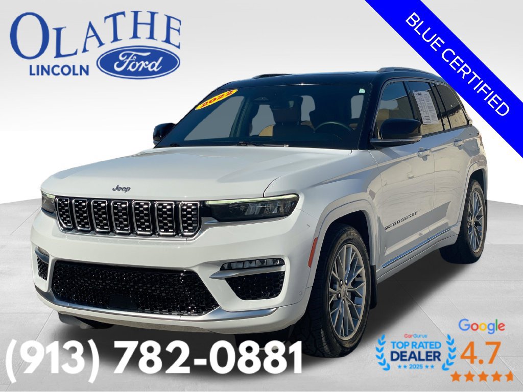 Used 2022 Jeep Grand Cherokee Summit w/ MOPAR Finishing Package AWD/4WD 360° Tour
