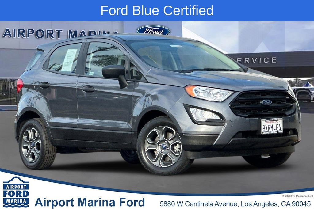 Certified 2021 Ford EcoSport S