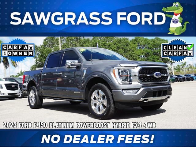 Certified 2023 Ford F150 Platinum w/ Equipment Group 701A High
