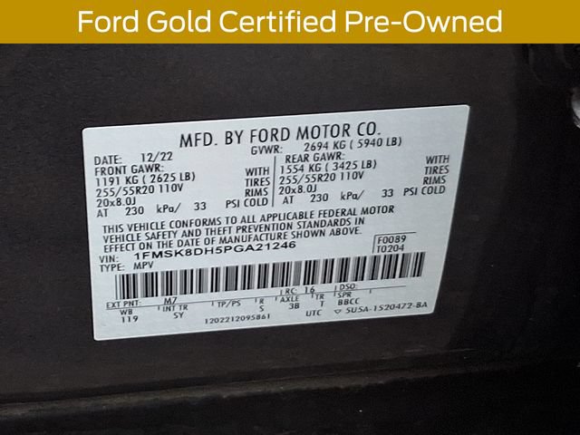 Certified 2023 Ford Explorer XLT w/ Equipment Group 202A AWD/4WD image 32