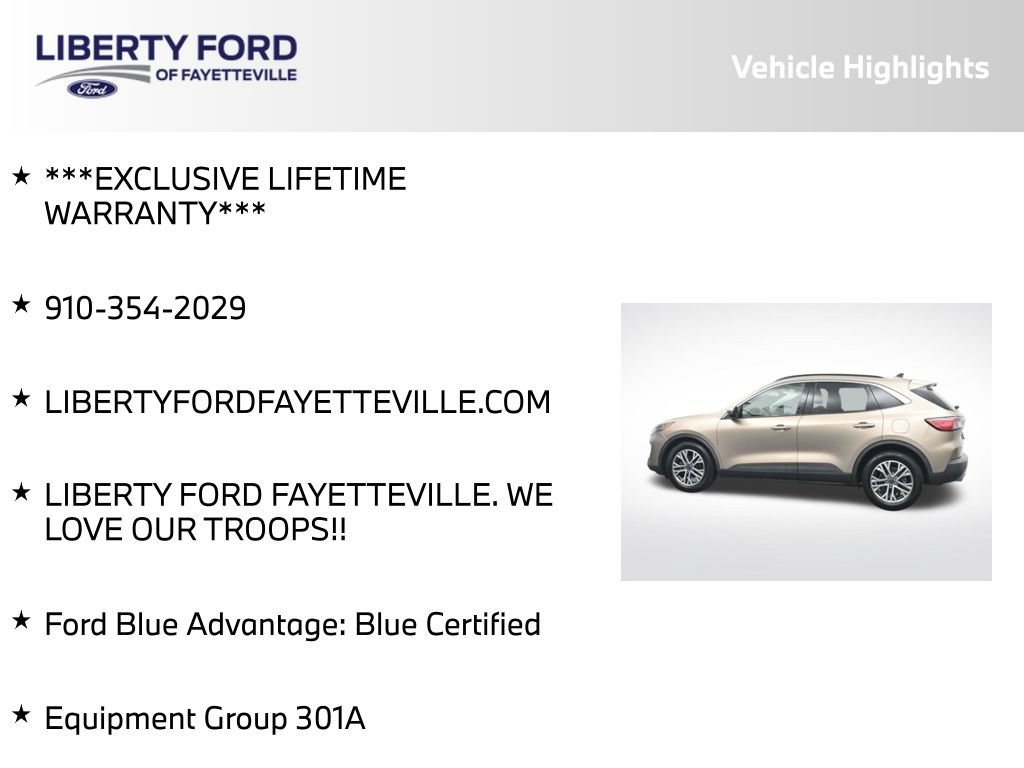 Certified 2021 Ford Escape SEL FWD image 5