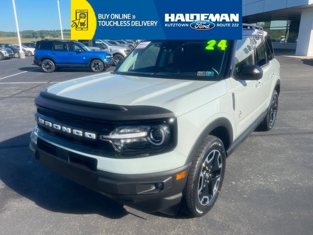 Certified 2024 Ford Bronco Sport Outer Banks w/ Tech Package