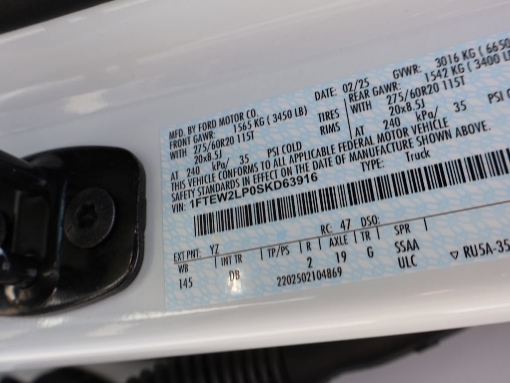 Certified 2025 Ford F150 STX w/ Equipment Group 200A AWD/4WD image 40