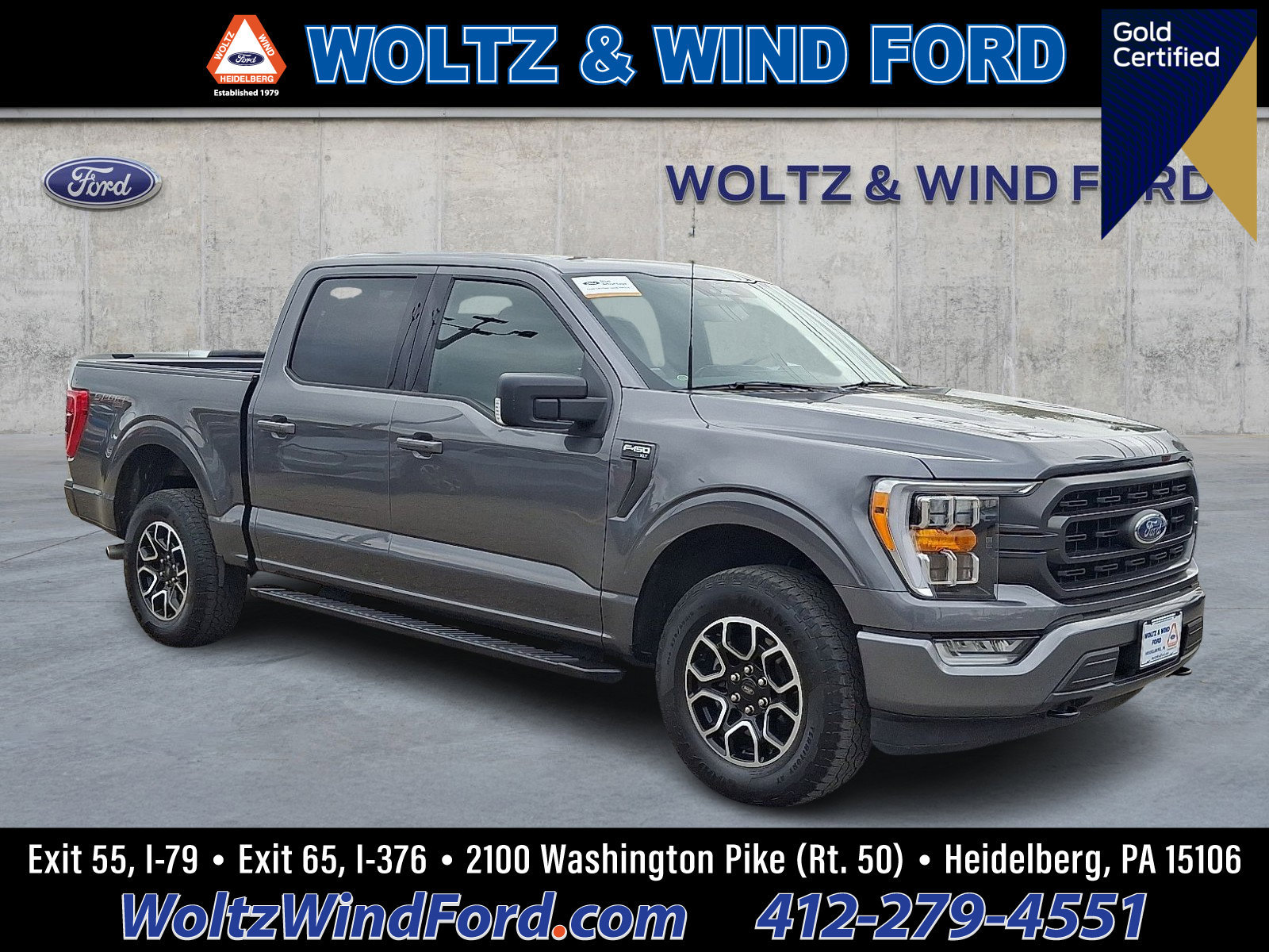Certified 2022 Ford F150 XLT w/ Equipment Group 302A High