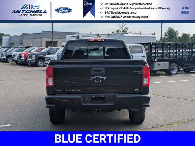 Used 2018 Chevrolet Silverado 1500 LTZ Z71 w/ Midnight Edition AWD/4WD image 4