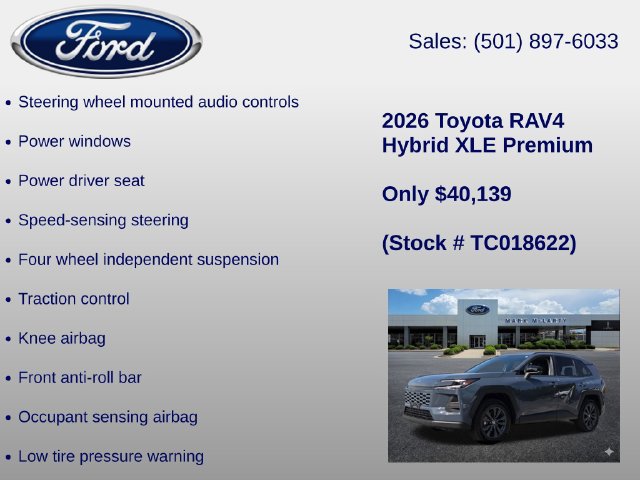 Used 2026 Toyota RAV4 XLE Premium AWD/4WD image 12
