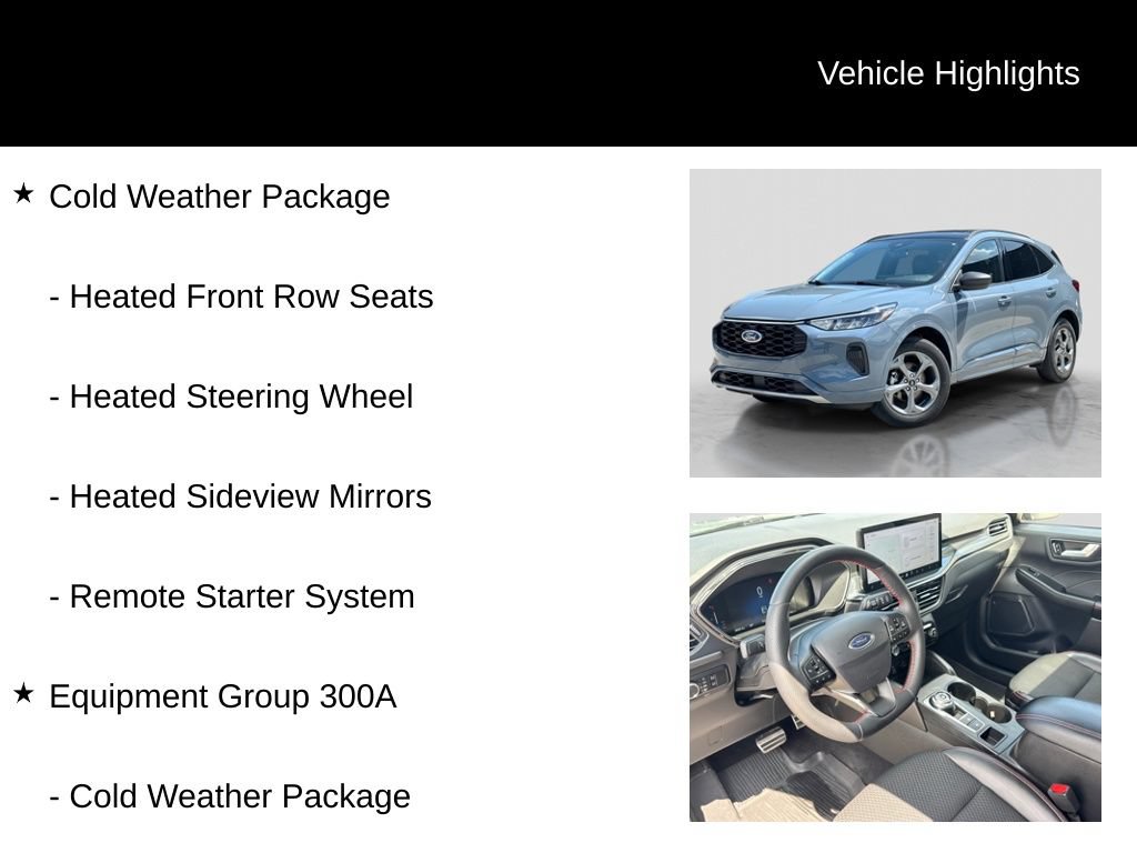 Certified 2024 Ford Escape ST-Line w/ Tech Pack #1 AWD/4WD image 6