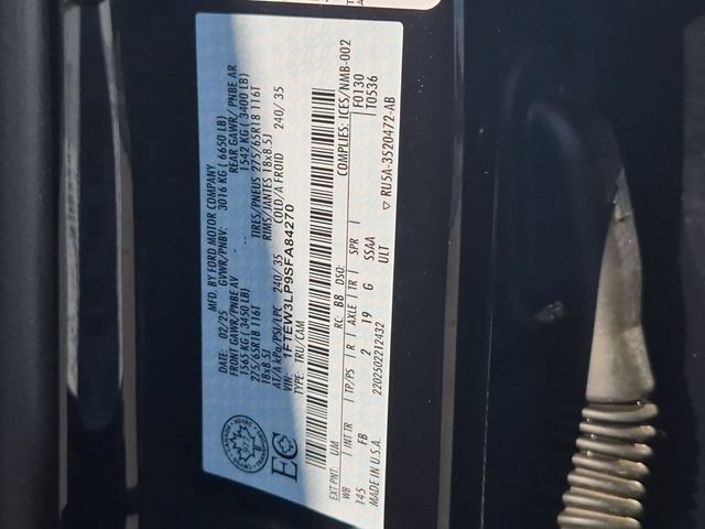 Certified 2025 Ford F150 XLT w/ Equipment Group 302A MID AWD/4WD image 33