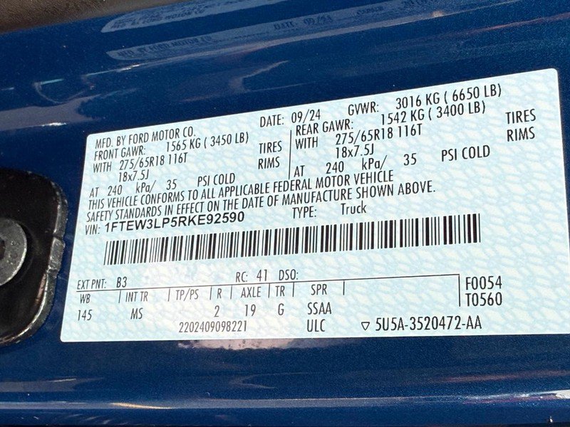Certified 2024 Ford F150 XLT AWD/4WD image 30