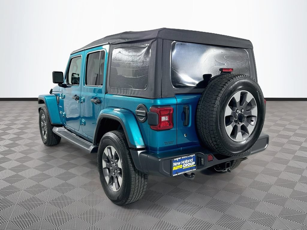 Used 2019 Jeep Wrangler Unlimited Sahara w/ LED Lighting Group AWD/4WD image 7
