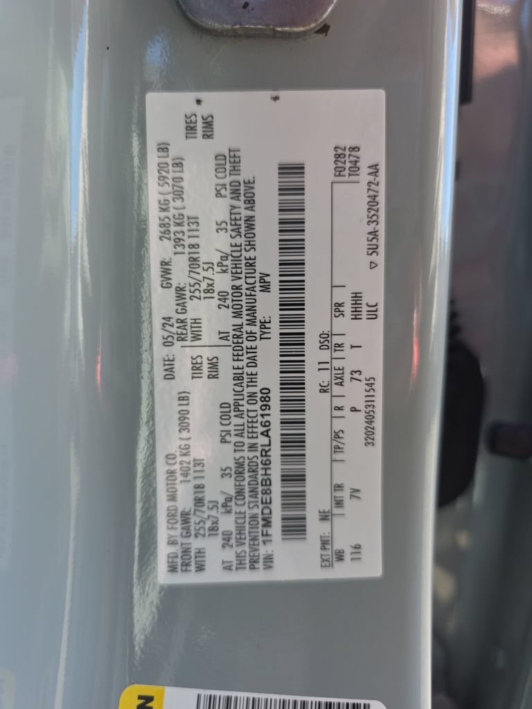 Certified 2024 Ford Bronco Outer Banks AWD/4WD image 22