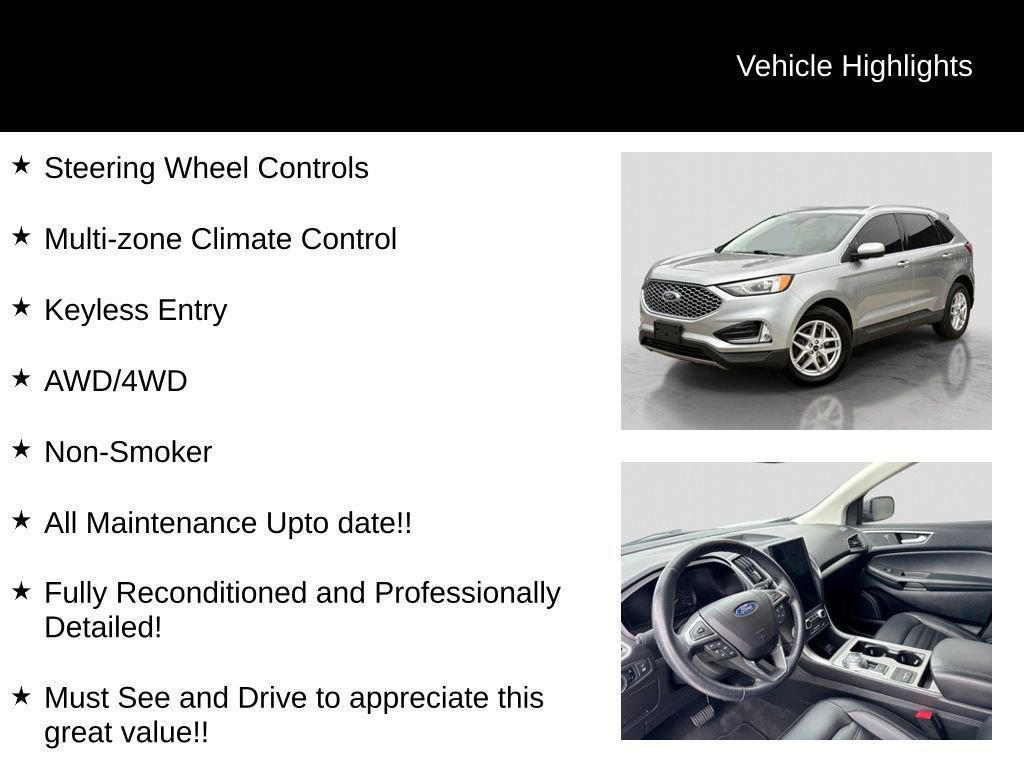 Certified 2023 Ford Edge SEL w/ Convenience Package AWD/4WD image 16