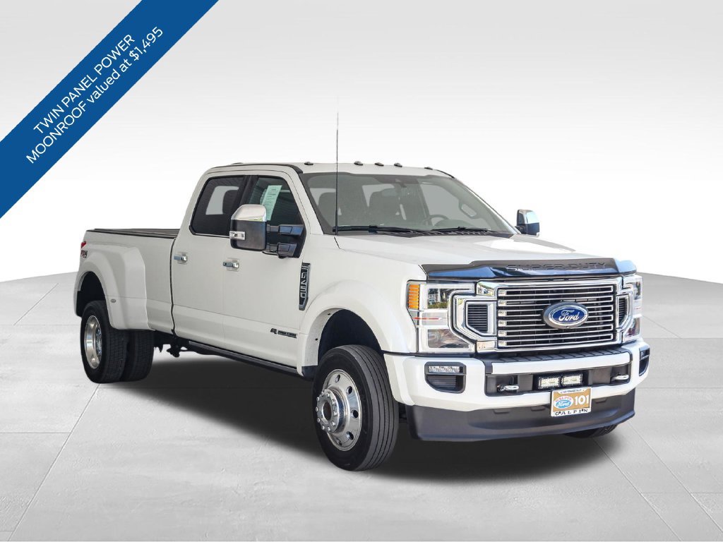 Certified 2022 Ford F450 Platinum w/ FX4 Off-Road Package AWD/4WD image 4