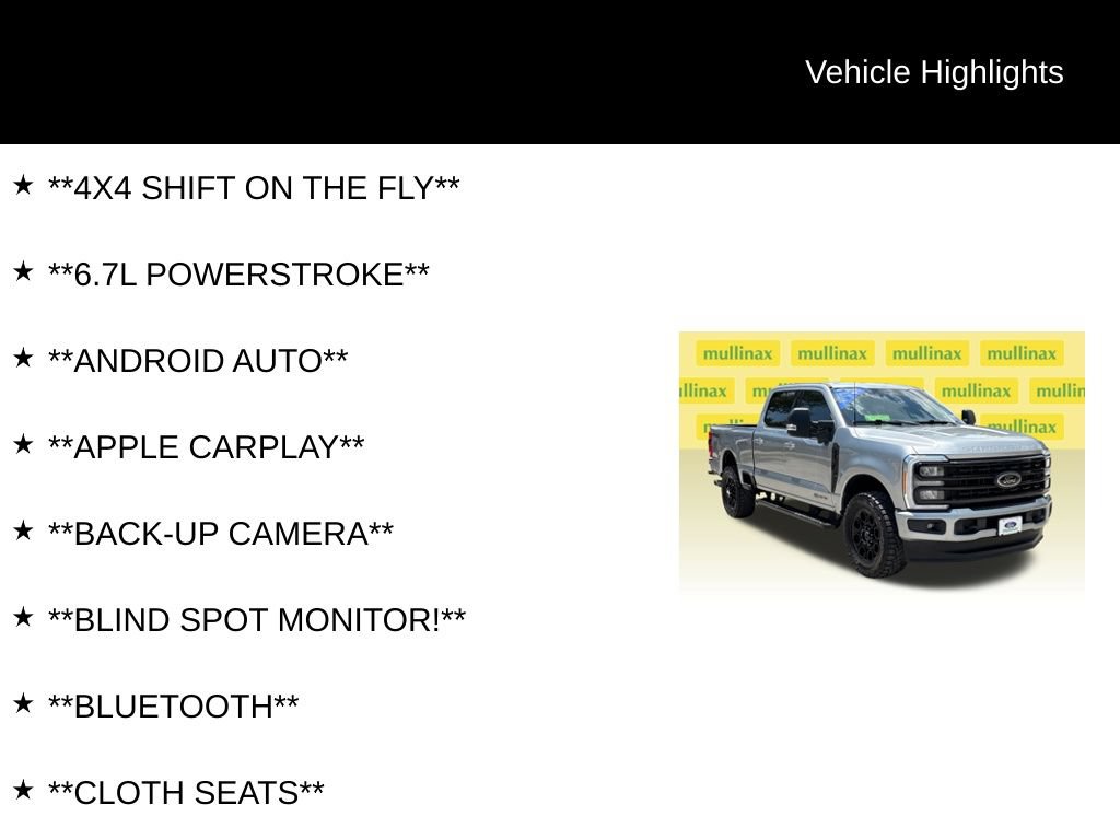 Certified 2023 Ford F250 XLT w/ Black Appearance Package AWD/4WD image 13