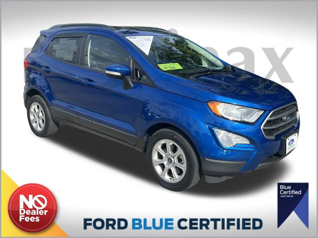 Certified 2019 Ford EcoSport SE