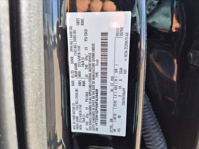 Certified 2022 Ford F150 XLT w/ Equipment Group 302A High AWD/4WD image 22