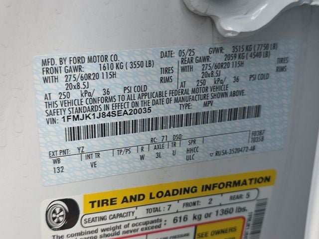 Certified 2025 Ford Expedition Max Active AWD/4WD image 26