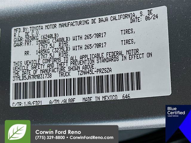 Used 2024 Toyota Tacoma TRD Off-Road AWD/4WD image 36