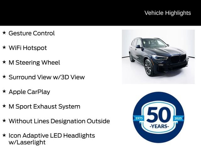 Used 2019 BMW X5 xDrive50i w/ M Sport Package image 21