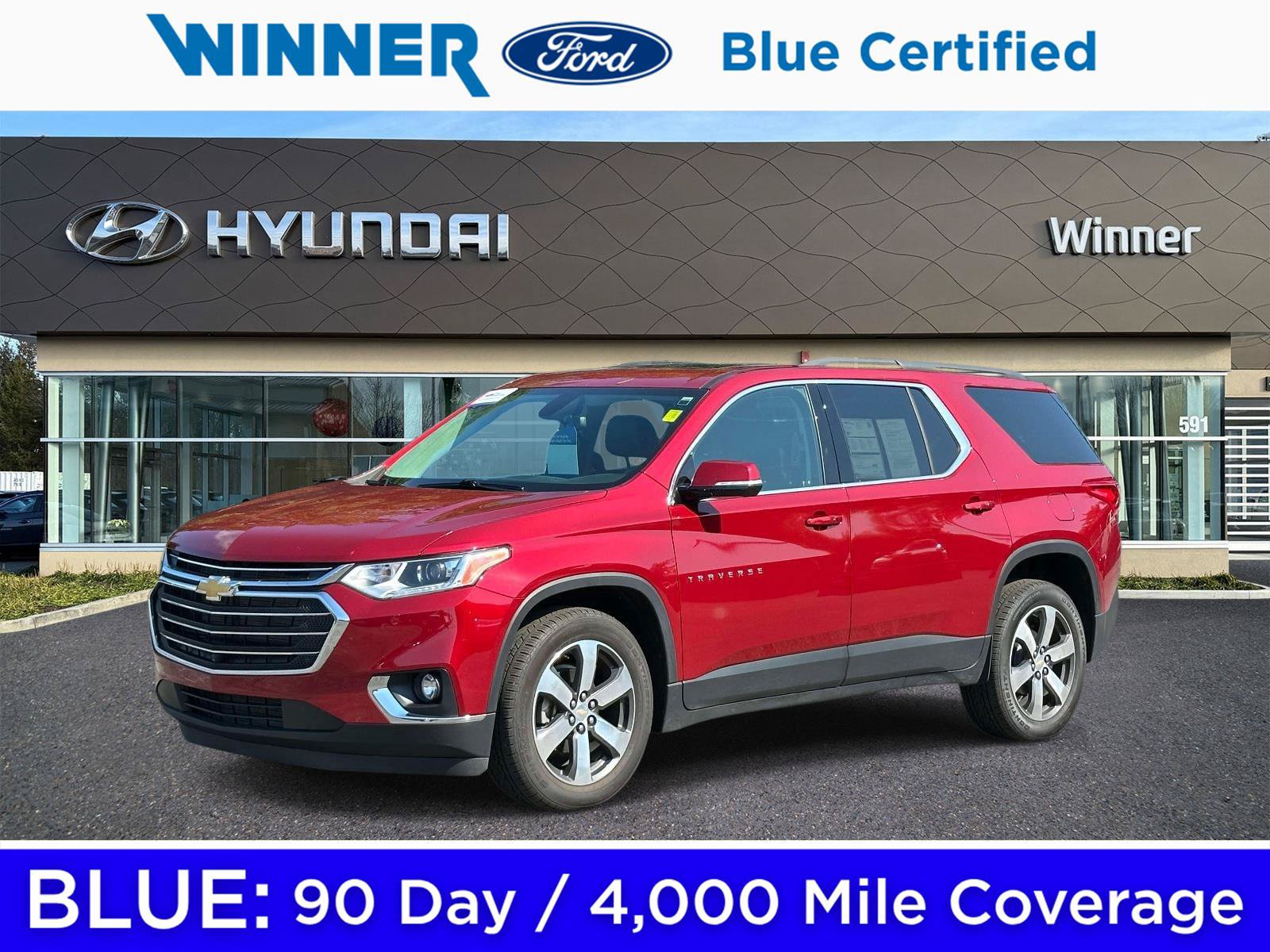 Used 2020 Chevrolet Traverse LT w/ LT Premium Package