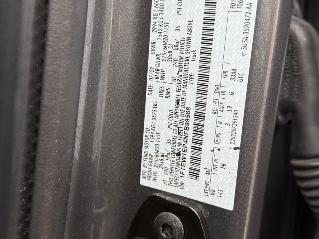 Certified 2022 Ford F150 XLT w/ Equipment Group 302A High image 17