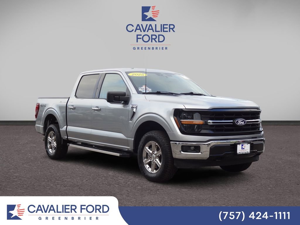 Certified 2025 Ford F150 XLT w/ Equipment Group 301A Standard