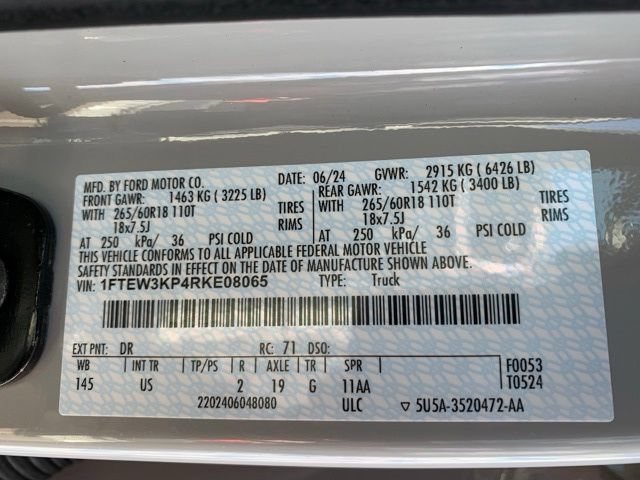 Certified 2024 Ford F150 XLT w/ Equipment Group 302A MID RWD image 48