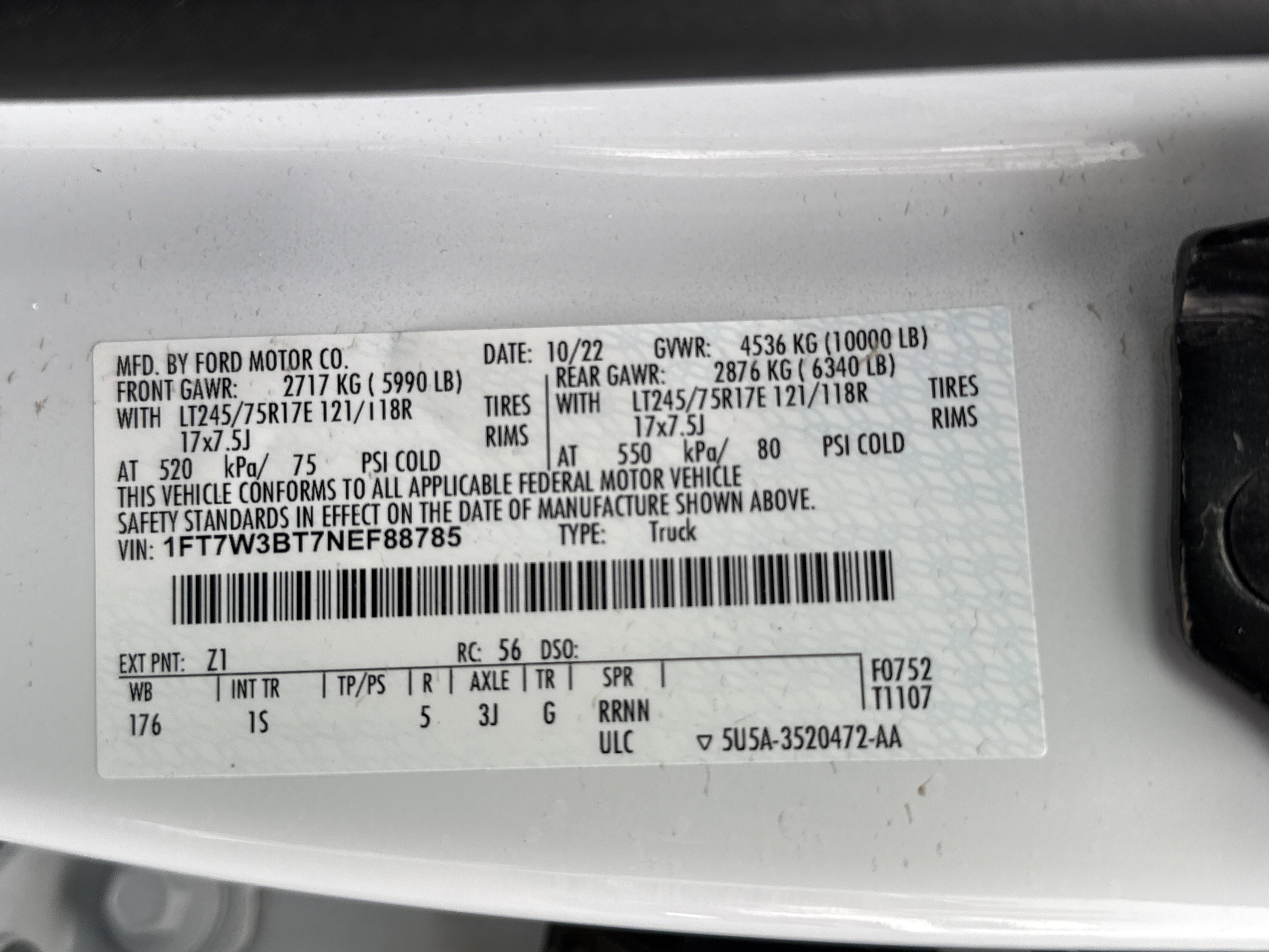 Certified 2022 Ford F350 XL w/ Power Equipment Group image 30