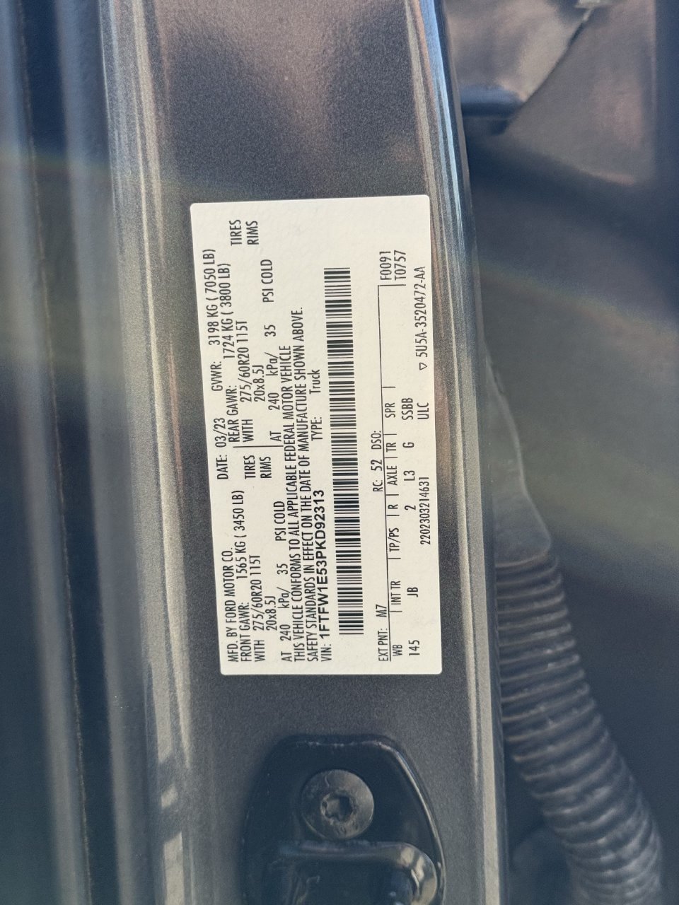Certified 2023 Ford F150 XL w/ STX Appearance Package AWD/4WD image 27