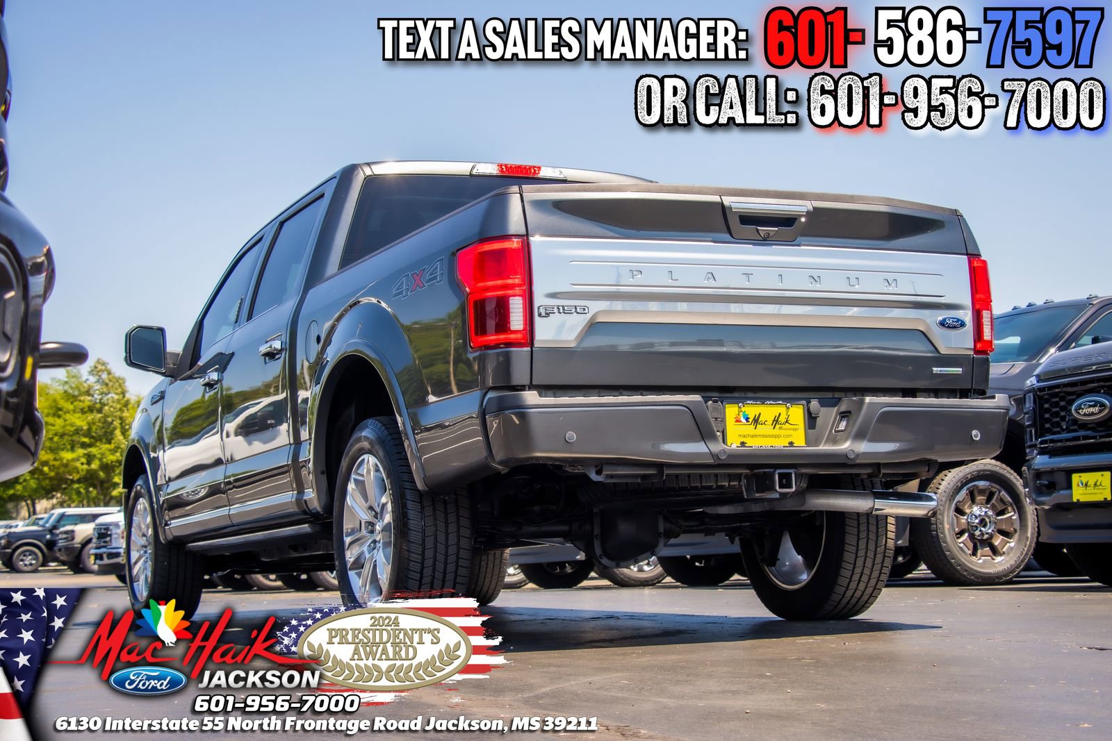 Certified 2020 Ford F150 Platinum w/ Equipment Group 701A Luxury AWD/4WD image 5
