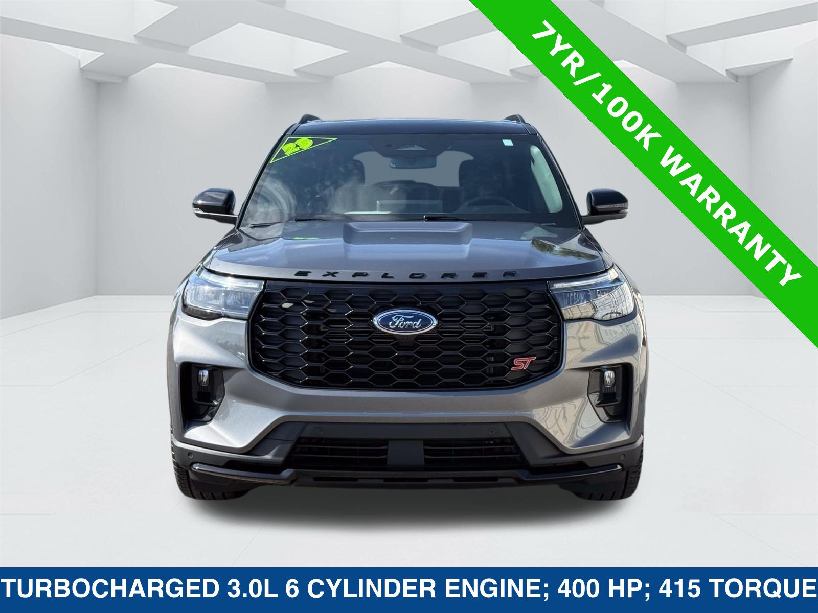 Certified 2025 Ford Explorer ST w/ Sun And Sound Package AWD/4WD image 9