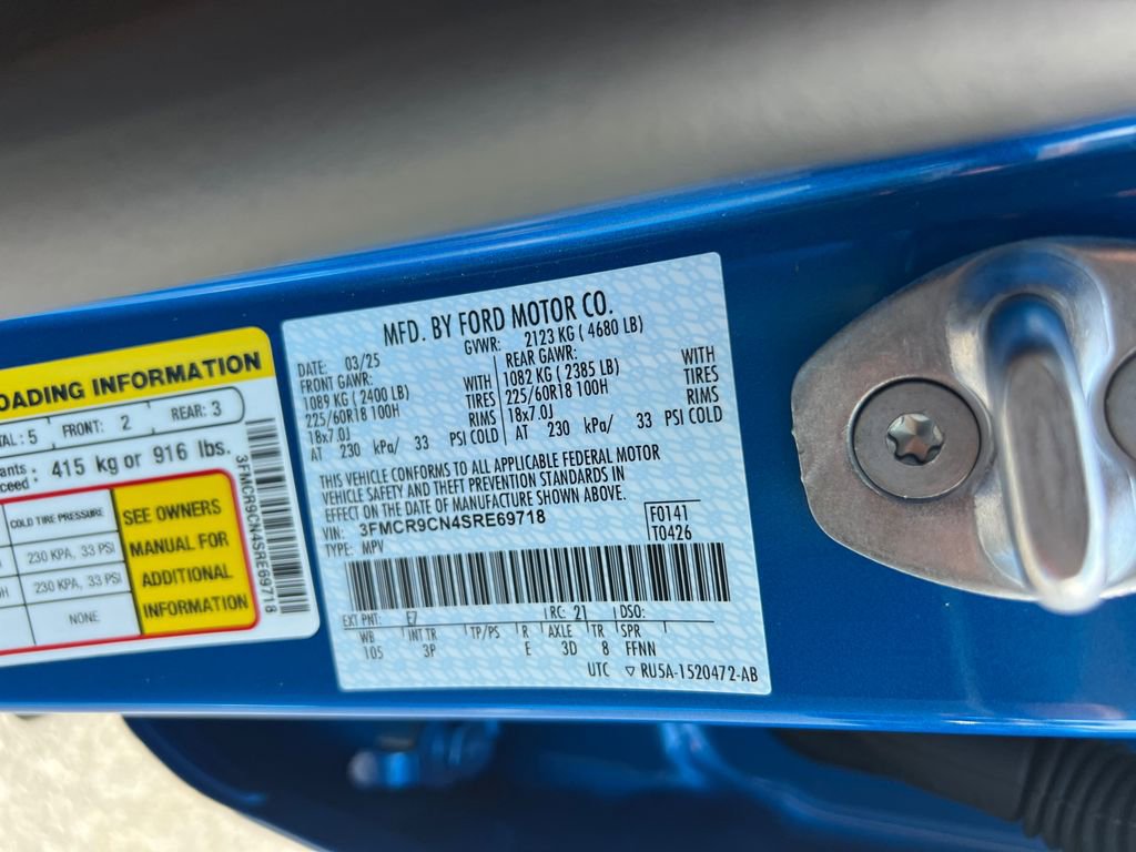 Certified 2025 Ford Bronco Sport Outer Banks image 30