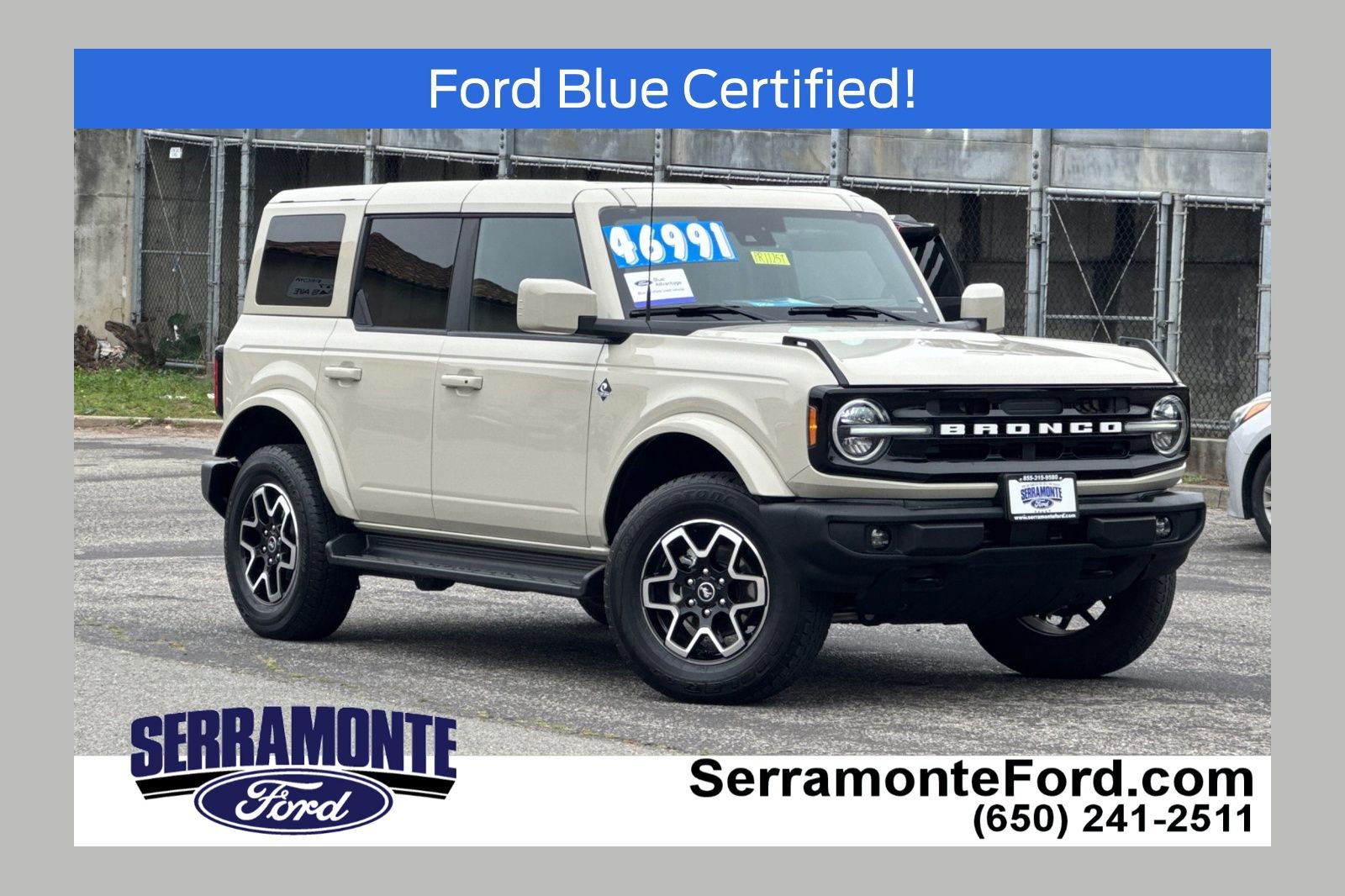 Certified 2025 Ford Bronco Outer Banks