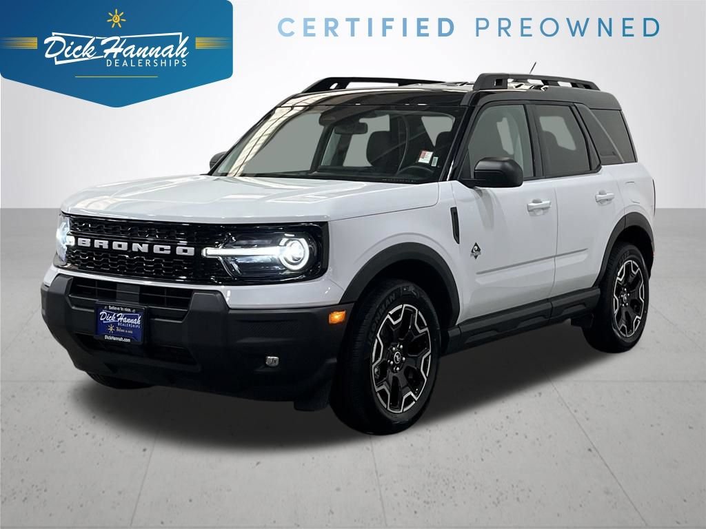 Certified 2025 Ford Bronco Sport Outer Banks AWD/4WD image 1