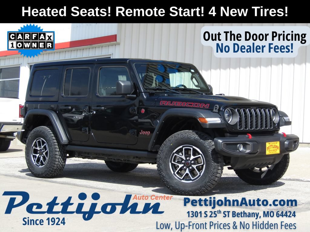 Used 2025 Jeep Wrangler Unlimited Rubicon w/ Convenience Group AWD/4WD image 1
