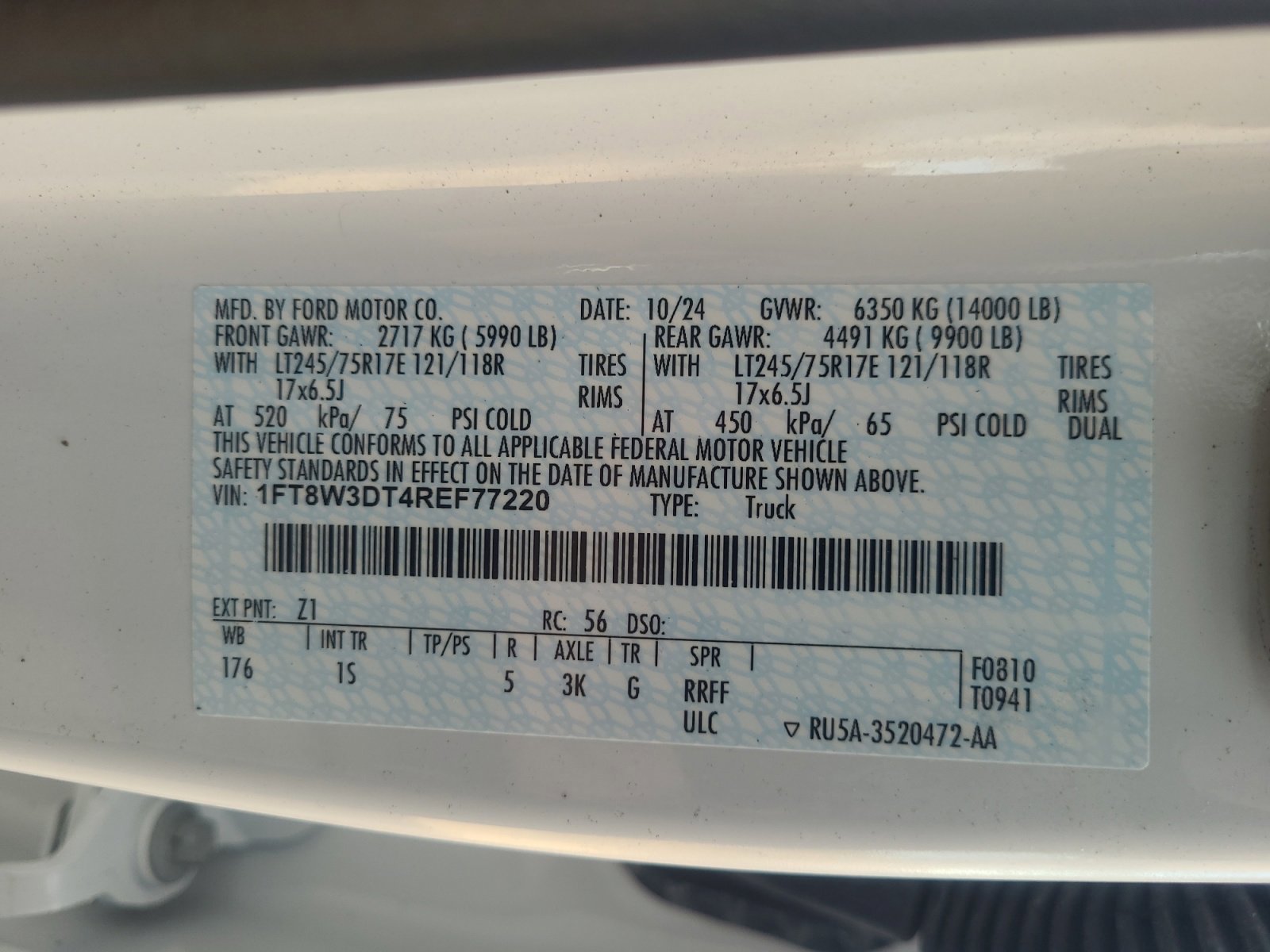 Certified 2024 Ford F350 XL image 25