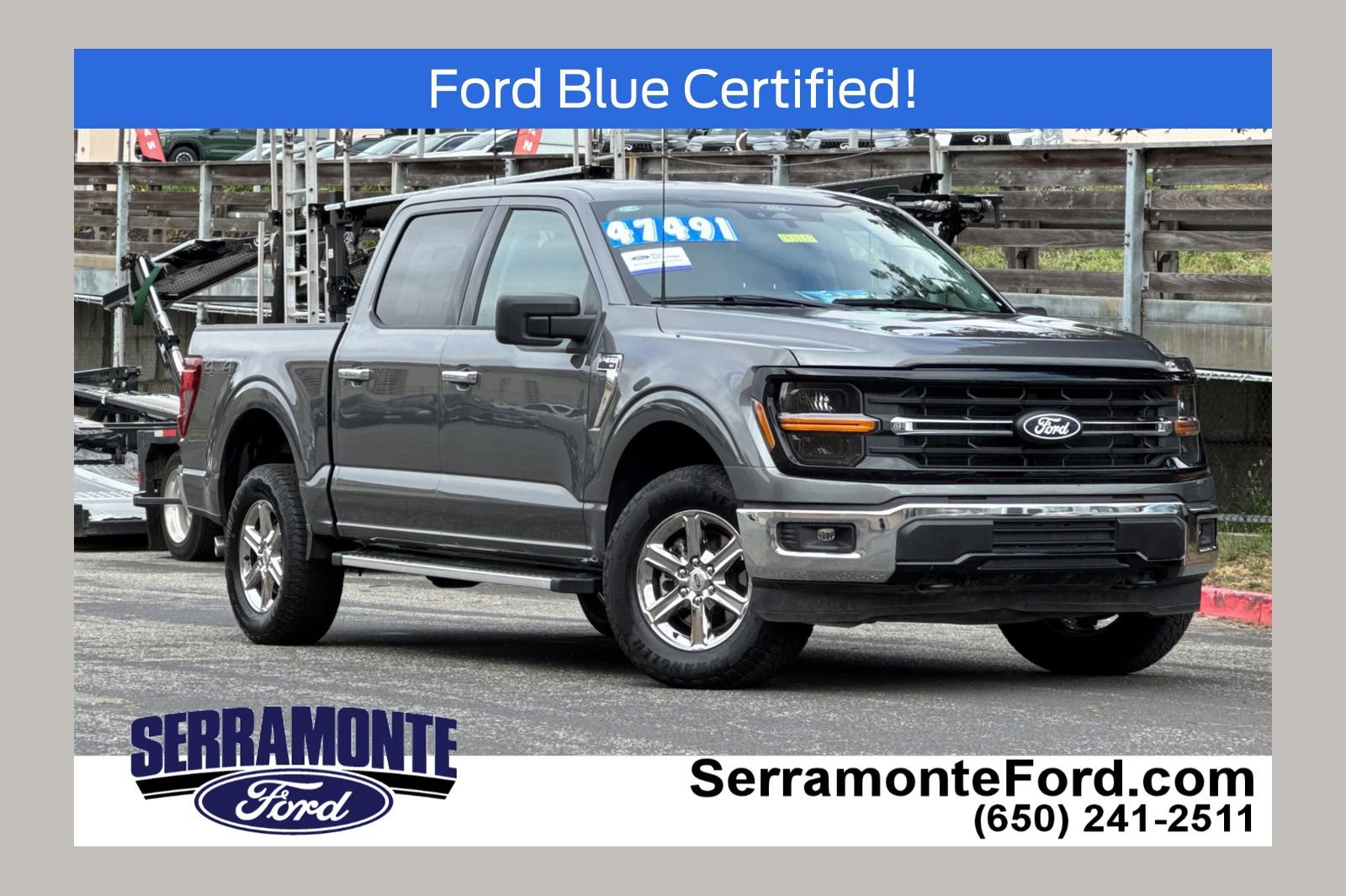 Certified 2025 Ford F150 XLT w/ Equipment Group 301A Standard