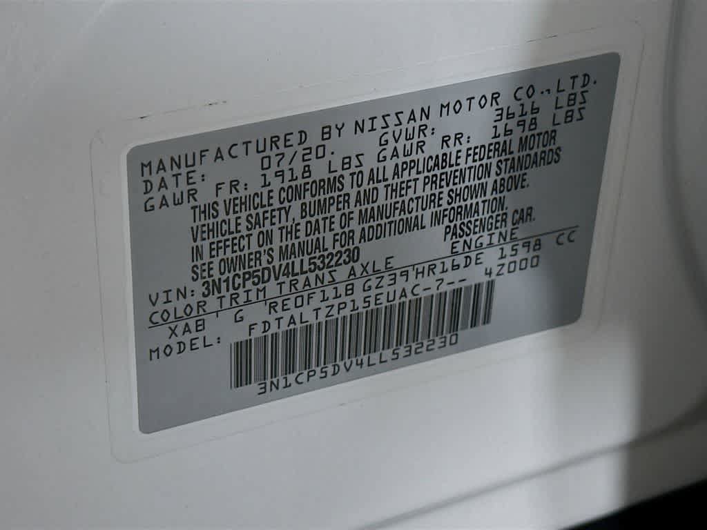 Used 2020 Nissan Kicks SR w/ Exterior Package FWD image 22