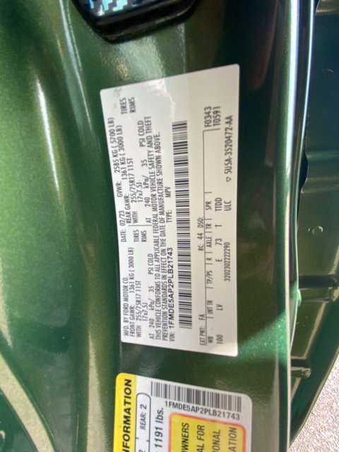 Certified 2023 Ford Bronco Big Bend AWD/4WD image 29