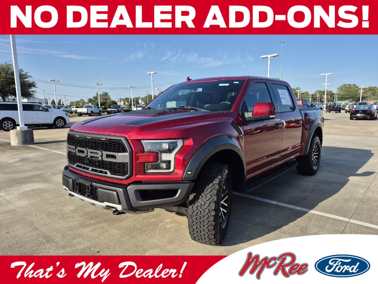 Certified 2019 Ford F150 Raptor w/ Equipment Group 802A Luxury AWD/4WD image 1
