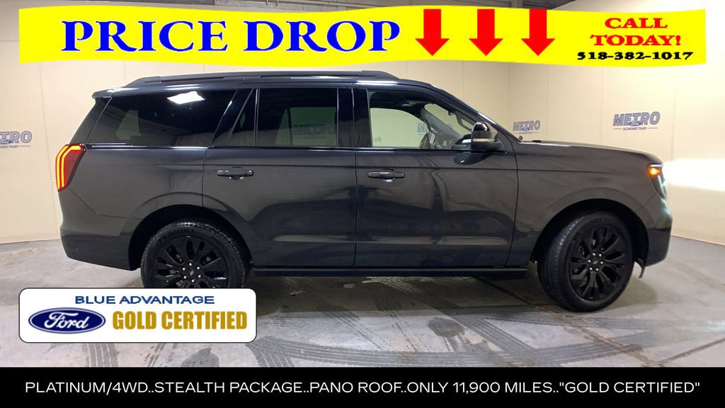 Certified 2025 Ford Expedition Platinum w/ Stealth Appearance Package AWD/4WD image 2