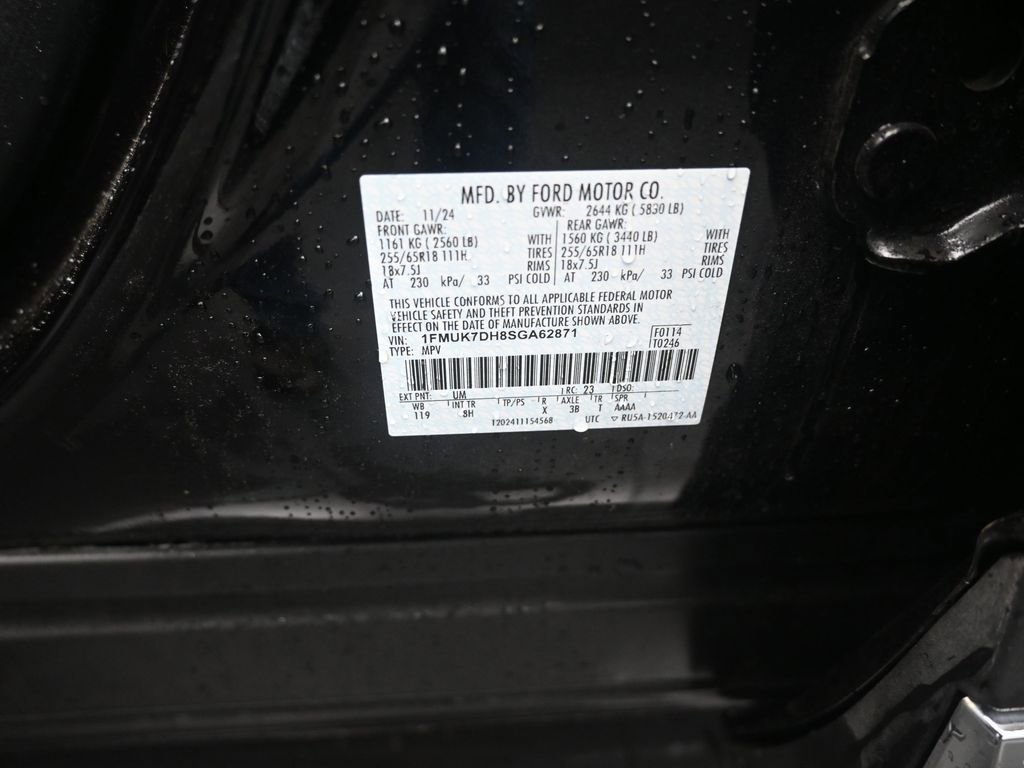 Certified 2025 Ford Explorer Active RWD image 20