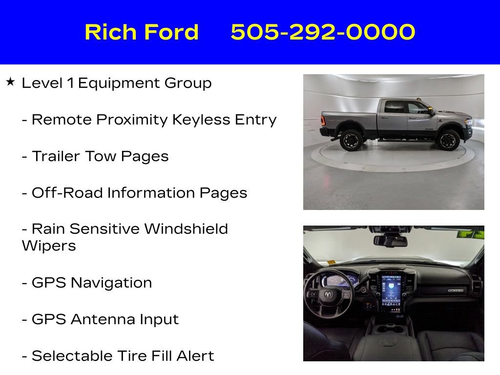 Used 2024 RAM 2500 Rebel w/ Towing Technology Group image 31