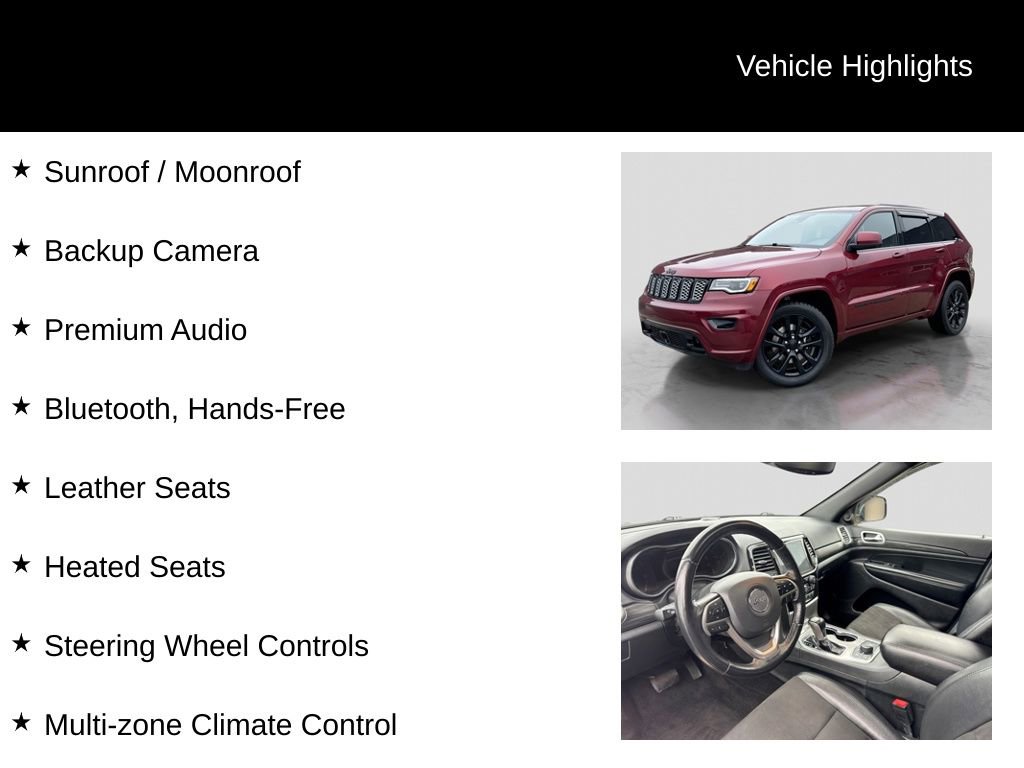 Used 2022 Jeep Grand Cherokee Altitude AWD/4WD image 26