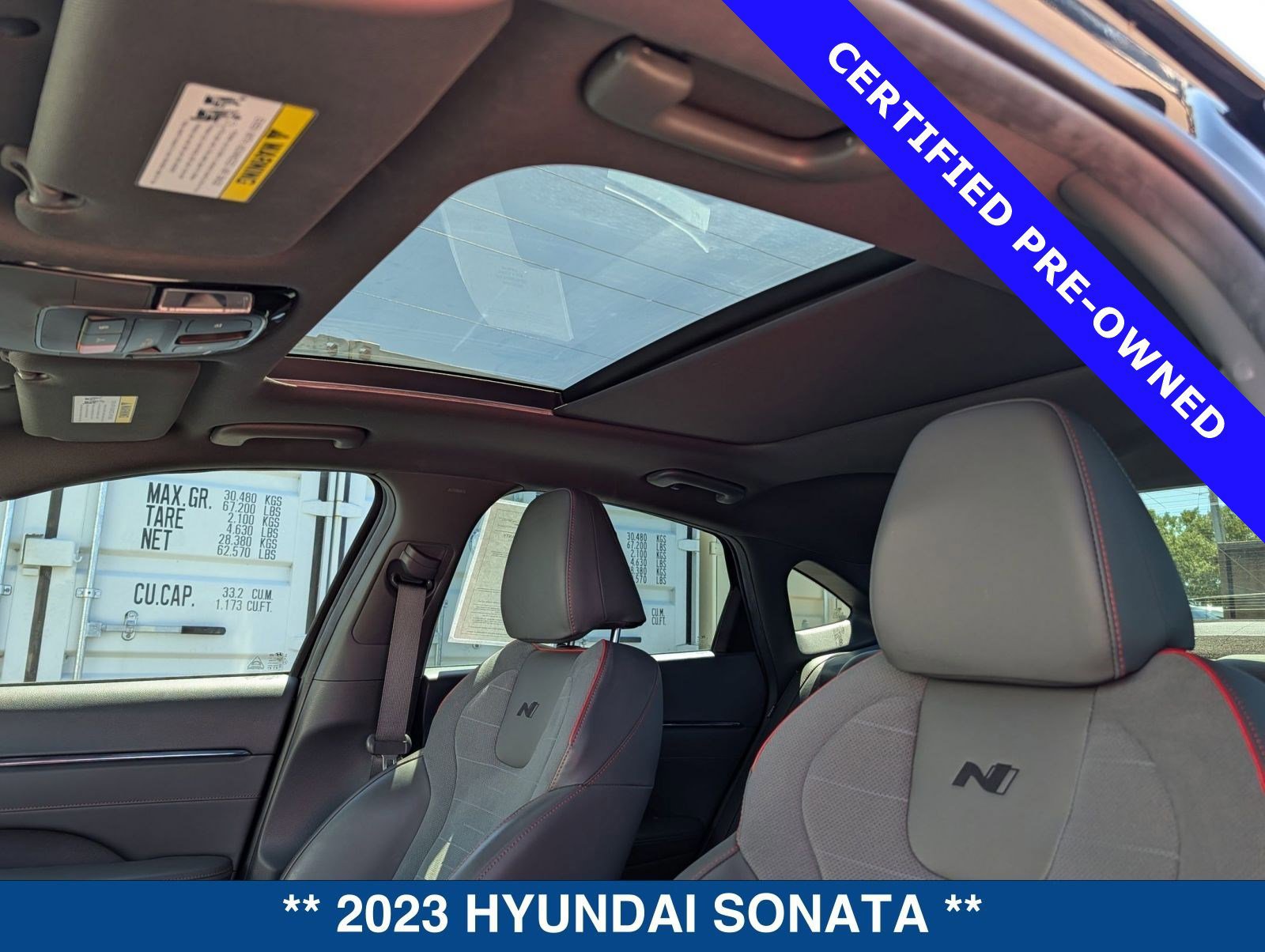 Used 2023 Hyundai Sonata N Line w/ Preferred Accessory Package FWD image 21