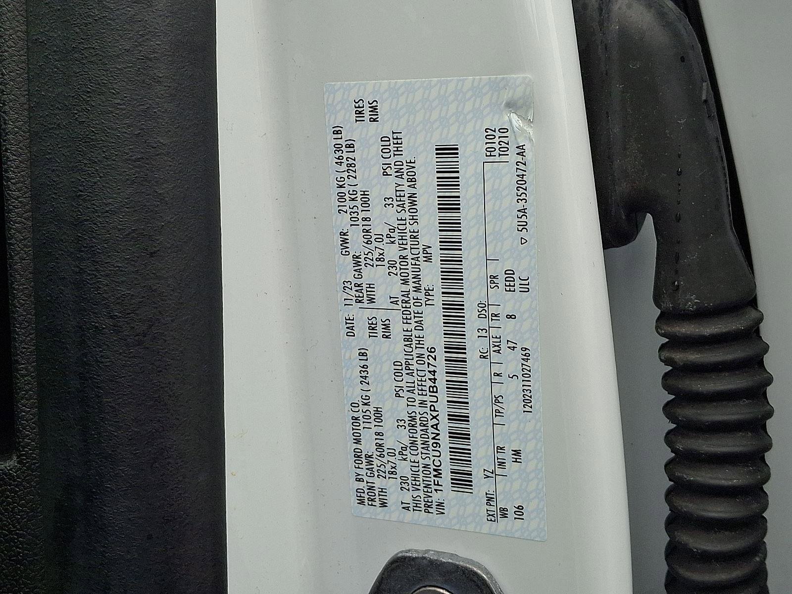 Certified 2023 Ford Escape ST-Line Select w/ Tech Pack #1 image 26