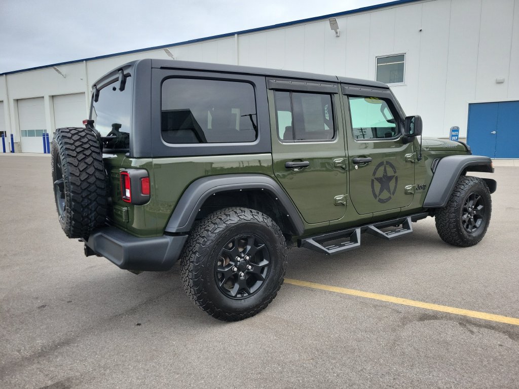 Used 2021 Jeep Wrangler Unlimited Sport AWD/4WD image 4