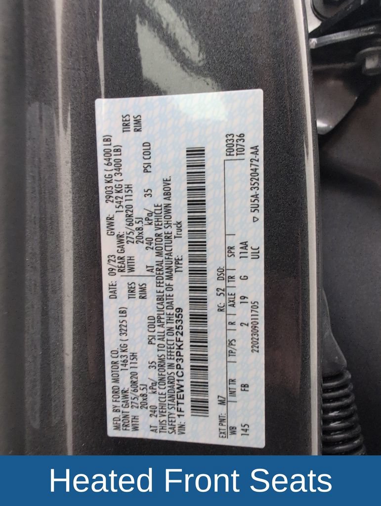 Certified 2023 Ford F150 XLT w/ Equipment Group 302A High RWD image 42