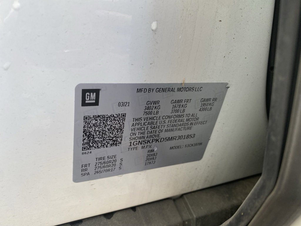 Used 2021 Chevrolet Tahoe Z71 w/ Luxury Package image 16